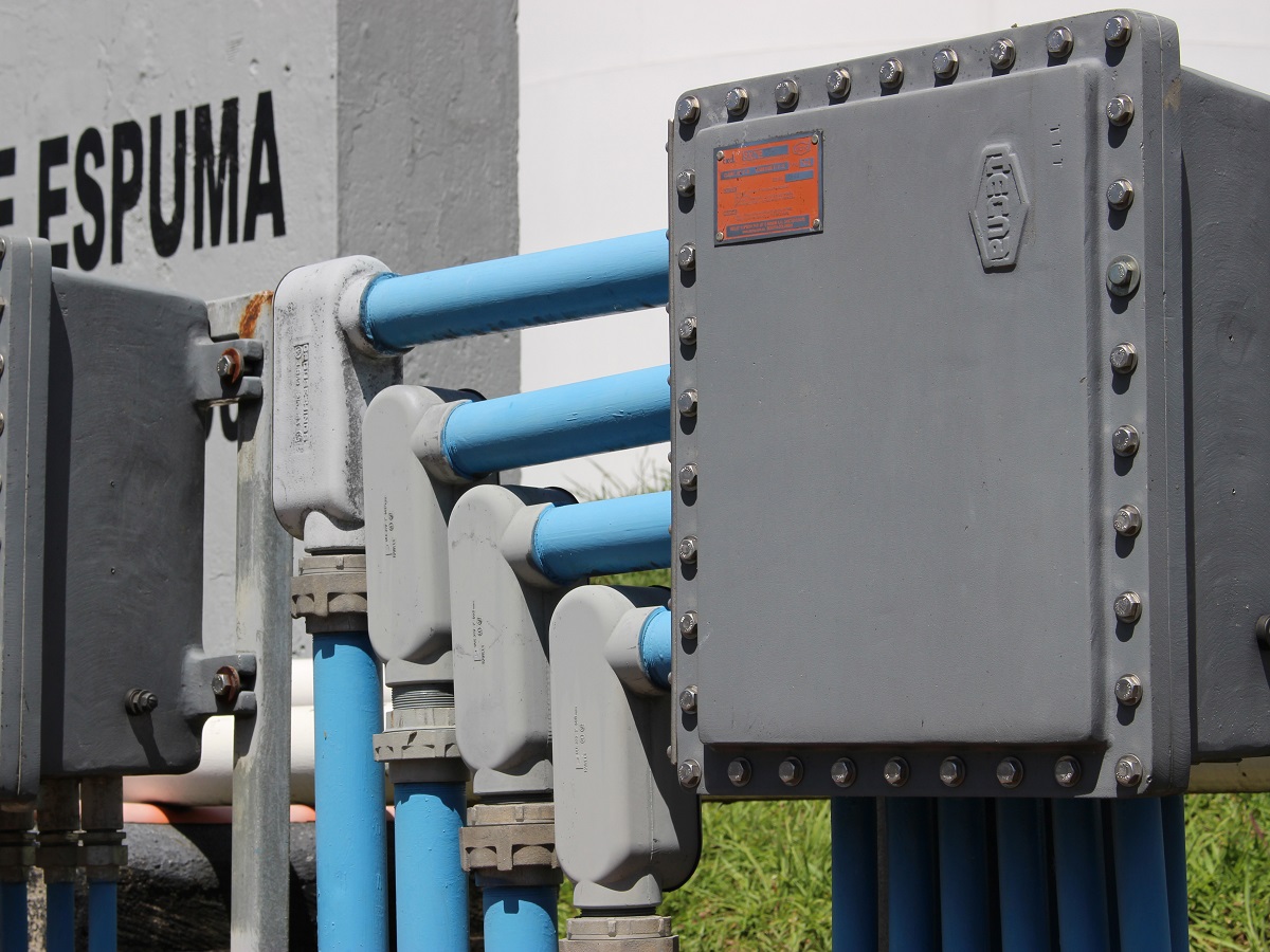 Instalación Eléctrica Control de Bencenos Exxon Bucaramanga