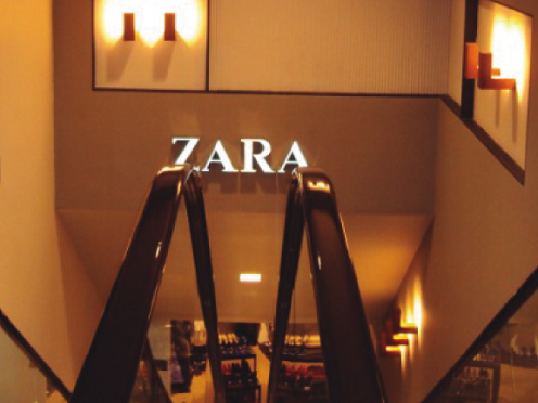 Instalación Eléctrica Almacenes Zara
